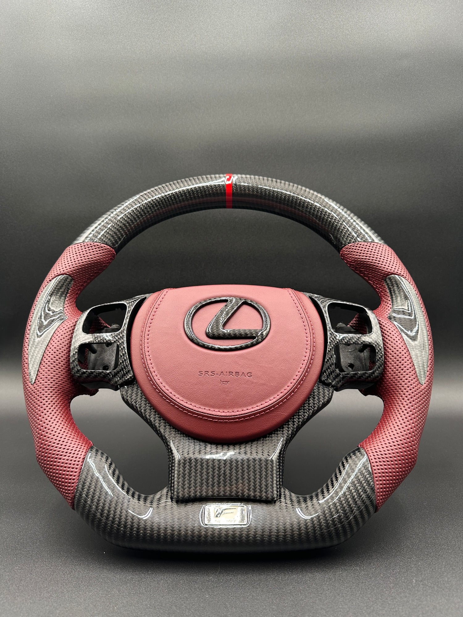 Interior/Upholstery - Carbon Fiber Steering Wheel - Lexus IS (2014-2024) / Lexus GS-F / Lexus RC 2015+ - New - 2014 to 2024 Lexus All Models - Houston, TX 77019, United States