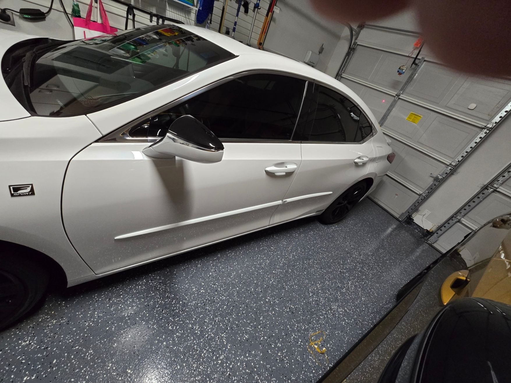 This is how it looks following Lexus install documentation, looks slightly bent at rear door. Any thoughts?