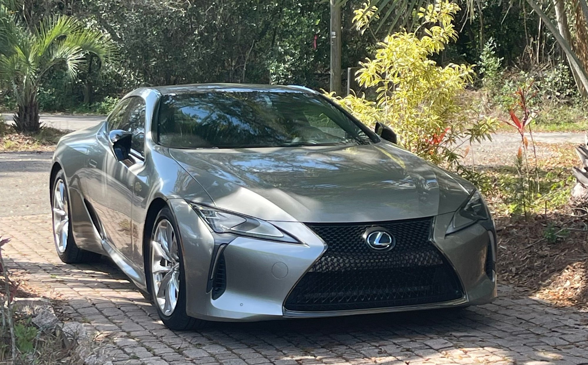 2018 stock LC500 just cooling. 