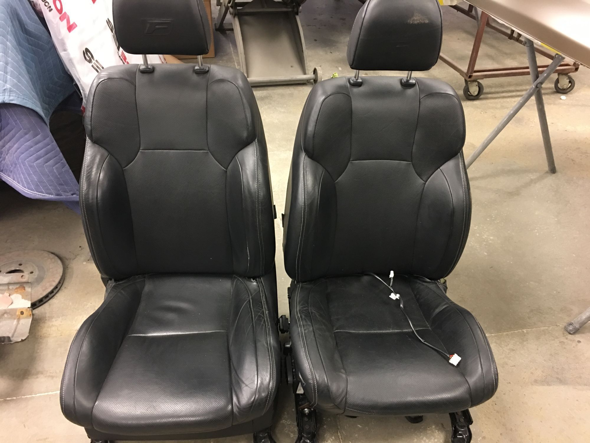 PA OEM Lexus ISF F Logo Headrest Front Set - ClubLexus - Lexus Forum ...