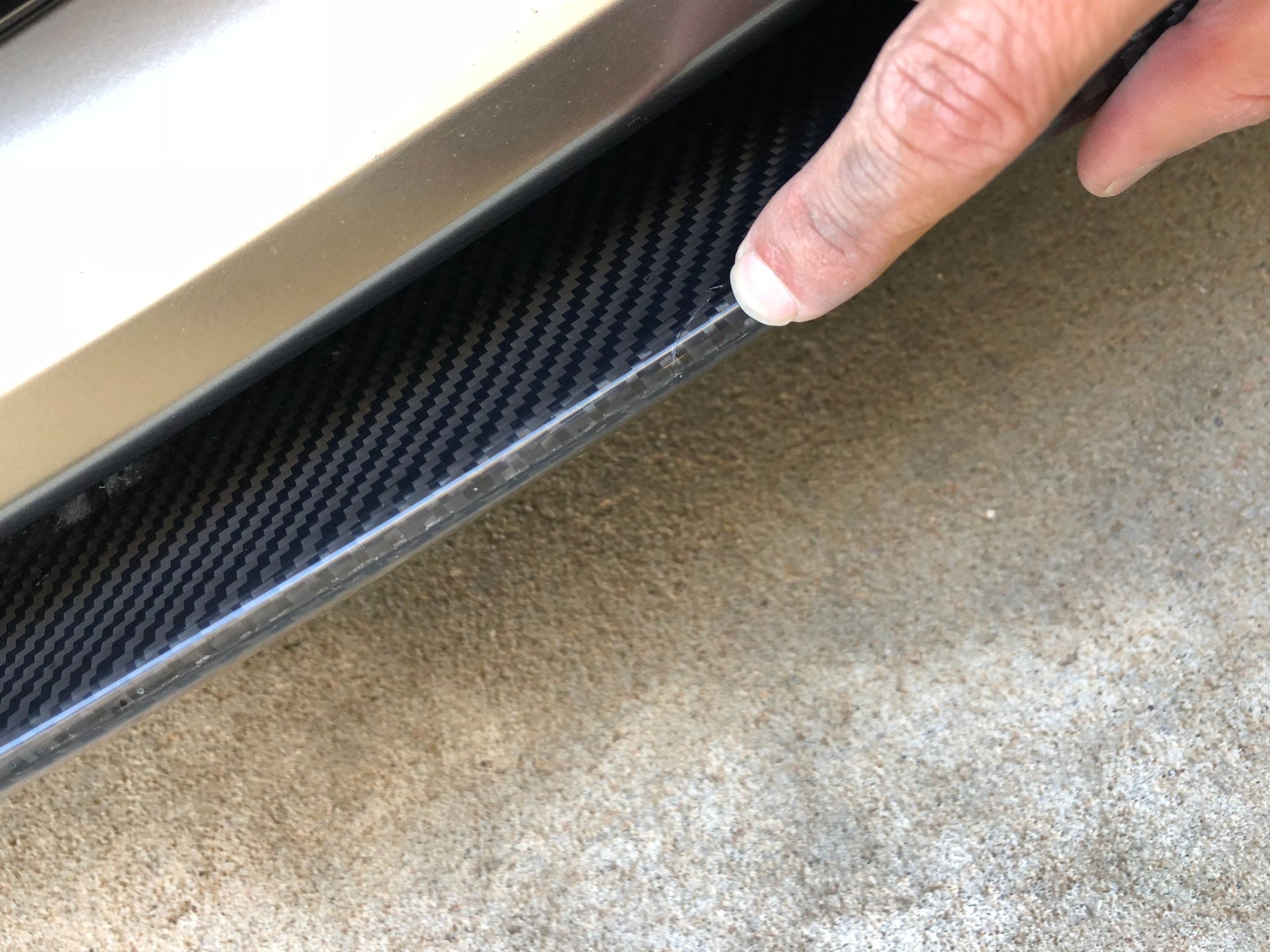 Exterior Body Parts - Lexon Rcf lip cheap - Used - 2015 to 2019 Lexus RC F - El Paso, TX 79936, United States