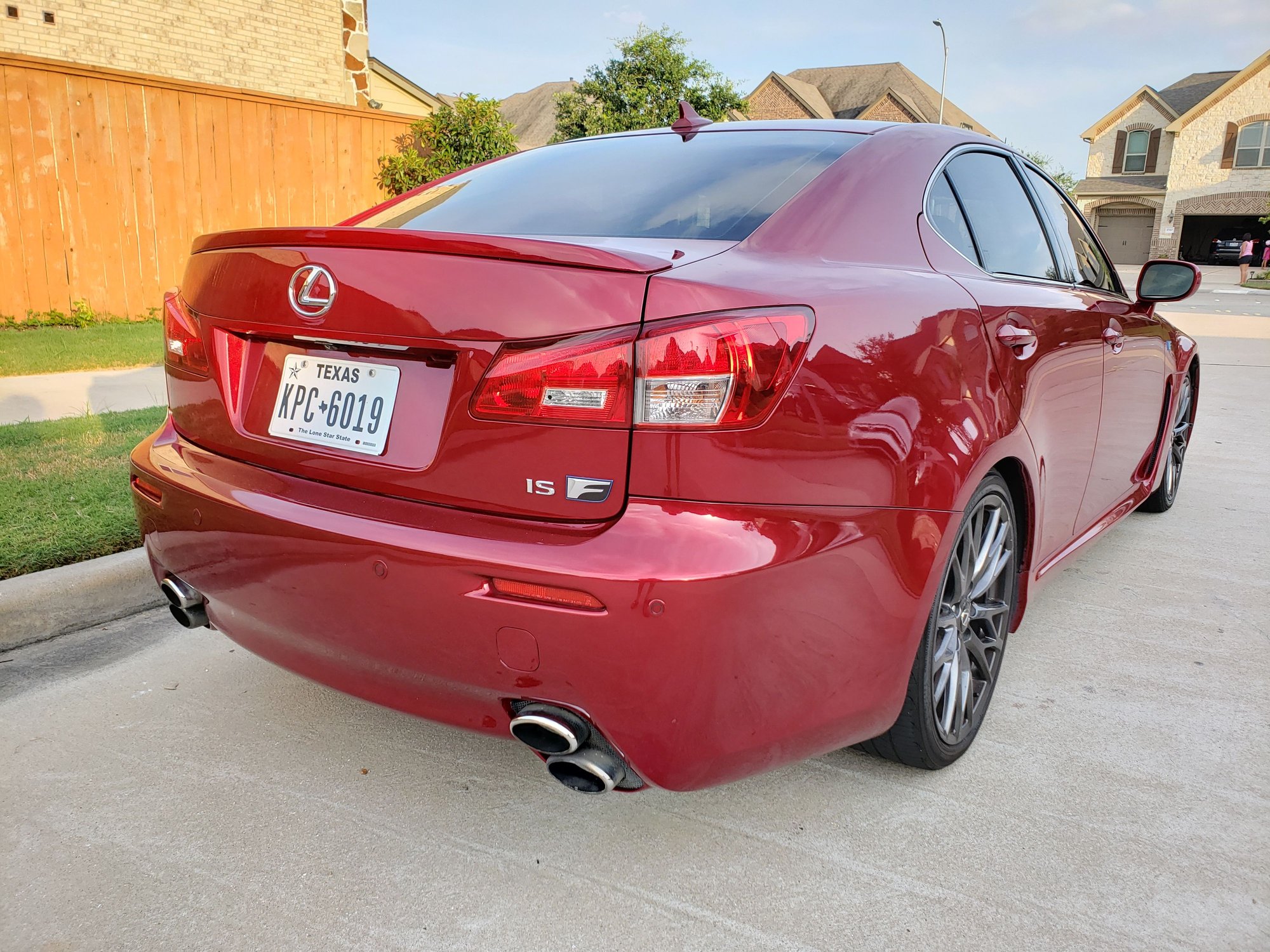 2008 Lexus IS F - 2008 Lexus ISF Matador Red Mica 108,900 miles - Used - VIN JTHBP262285003813 - 108,900 Miles - 8 cyl - 2WD - Automatic - Sedan - Red - Houston, TX 77498, United States