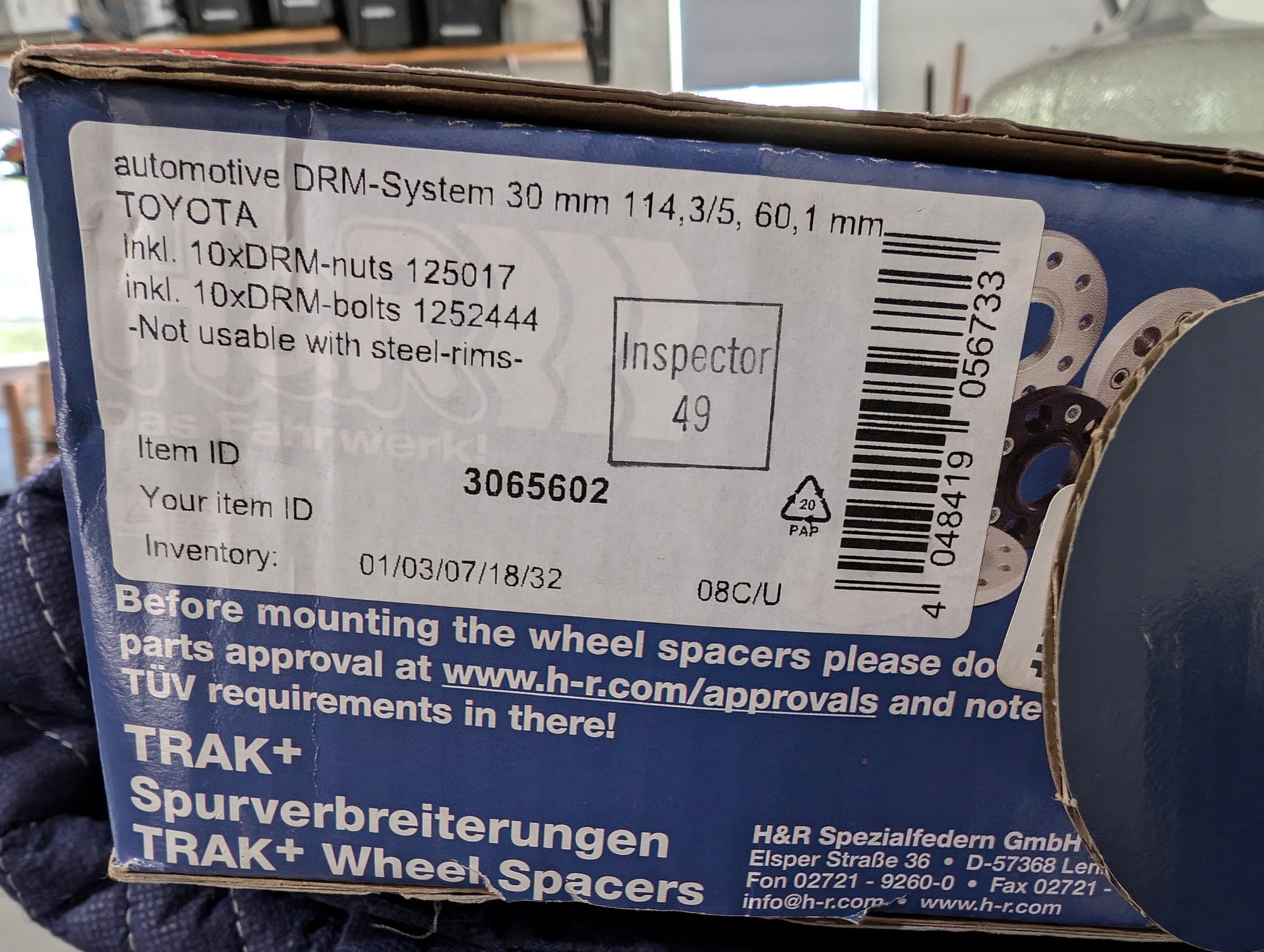 Wheels and Tires/Axles - H&R Trak+ 15mm DRM Wheel Spacers 5x114.3 Bolt Pattern 60.1 Center Bore Stud - Used - 2016 to 2023 Lexus RX350 - 2013 to 2023 Lexus GS - 2014 to 2023 Lexus ES350 - 2010 to 2023 Lexus IS - Hudson, OH 44236, United States