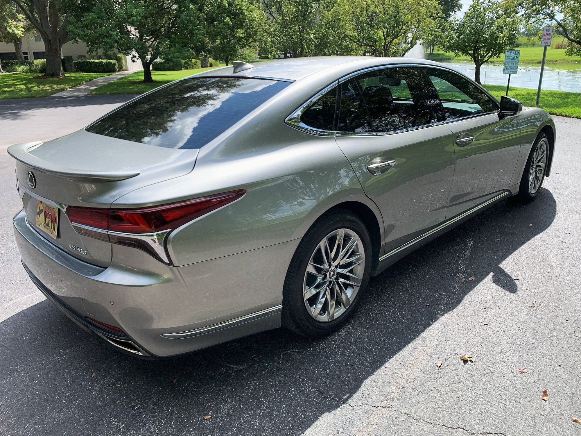 2018 Lexus LS500 - 2018 LS500 39k miles $42,900 - Used - VIN JTHB51FF3J5002162 - 38,800 Miles - 6 cyl - 2WD - Automatic - Sedan - Silver - Tampa, FL 34684, United States