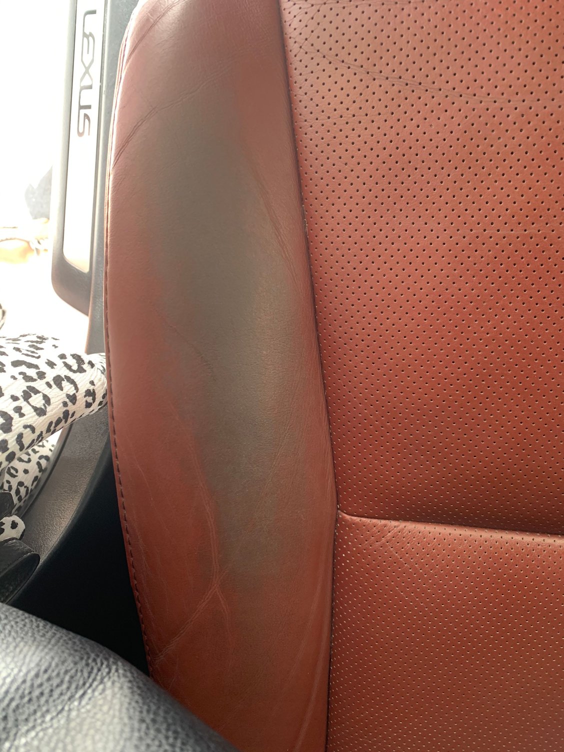 Perforated leather seat cover repair - ClubLexus - Lexus Forum Discussion