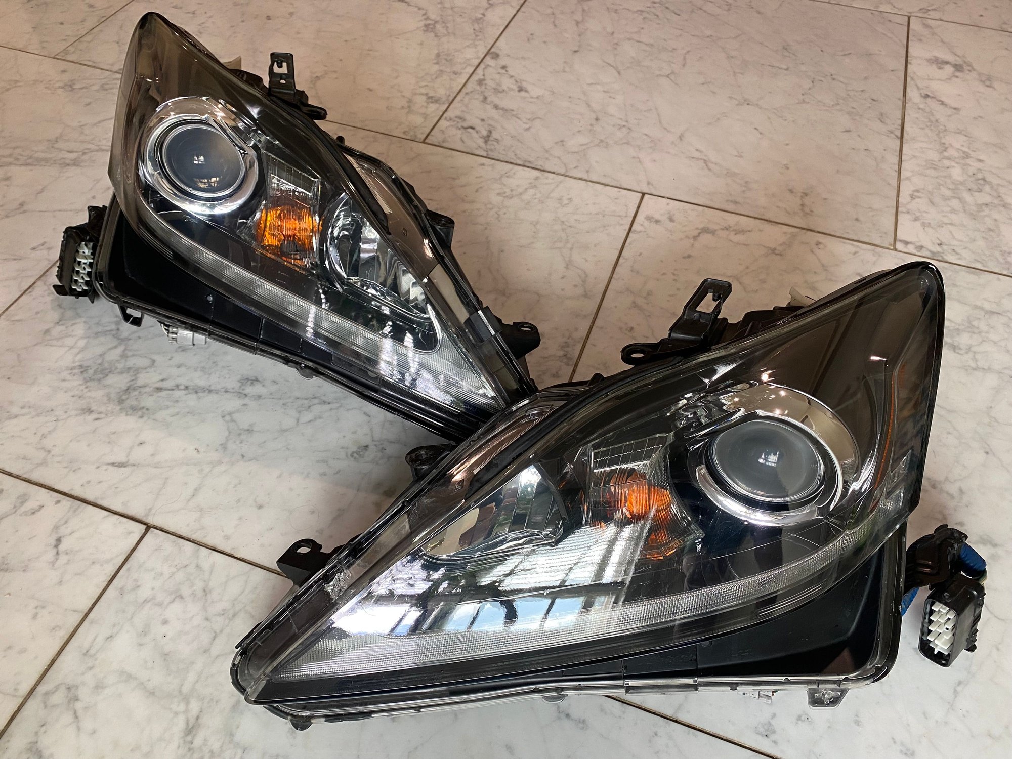 Lights - 2014 OEM Genuine ISF Headlights - Used - 2008 to 2014 Lexus IS F - El Monte, CA 91732, United States