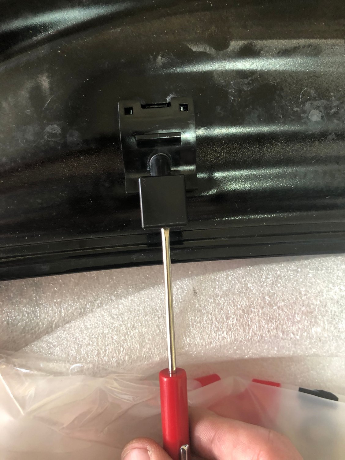 Any tips for removing windshield washer nozzles & lines? ClubLexus