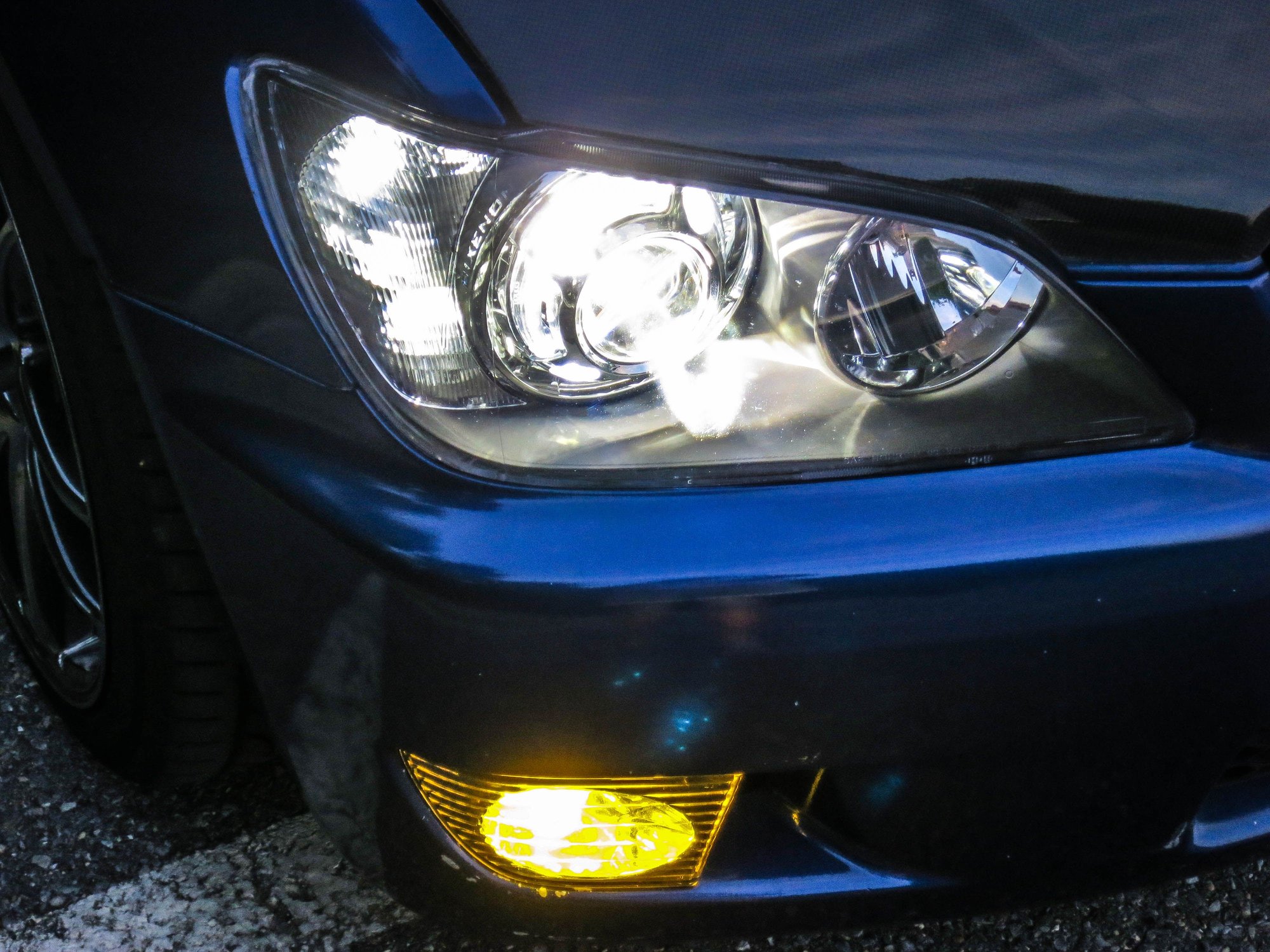 For Sale: Custom Lexus IS300 HID Projector Retrofit Headlights ...