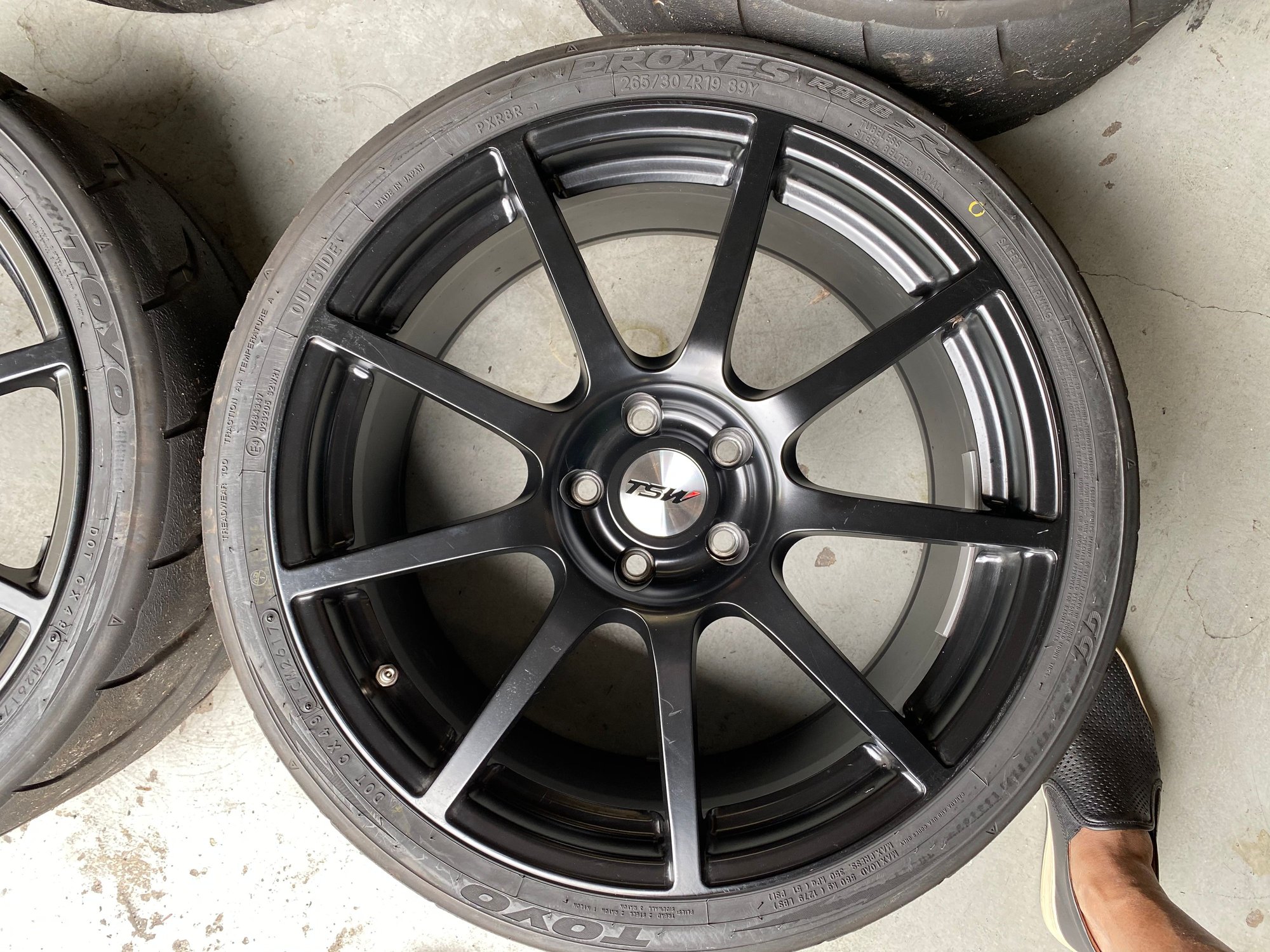 Wheels and Tires/Axles - ISF Track Wheels and Tires - Used - 2008 to 2013 Lexus IS F - Coral Springs, FL 33067, United States