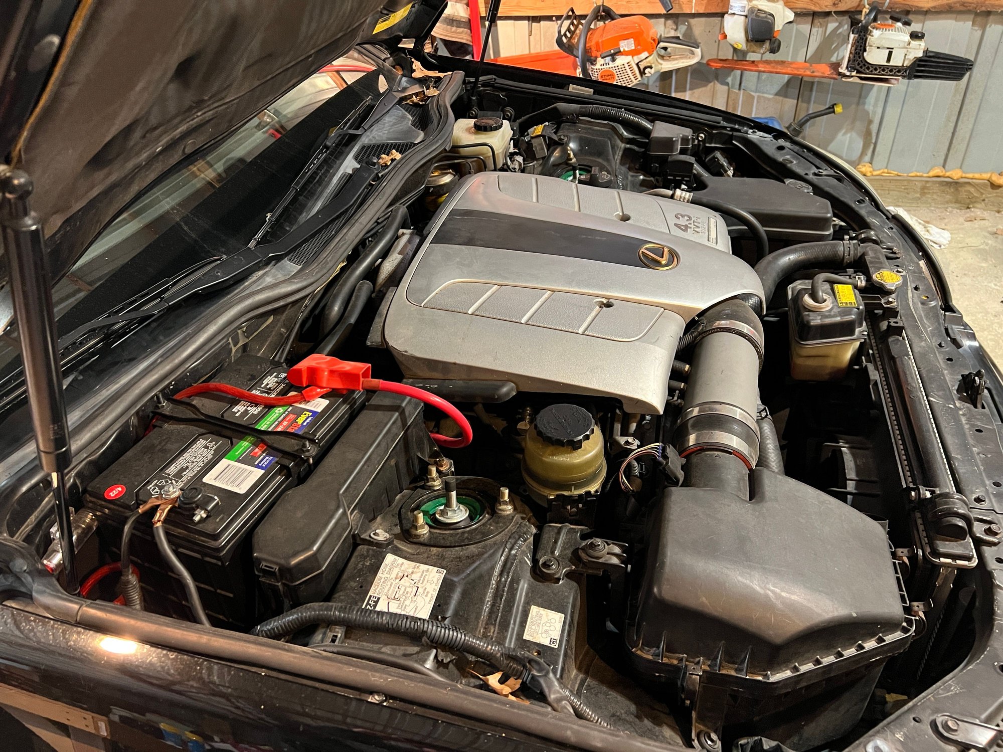 2002 Lexus GS430 - Refreshed GS430 - Used - VIN JT8BL69S920010342 - 214,900 Miles - 8 cyl - 2WD - Automatic - Sedan - Black - Springfield, MO 65803, United States