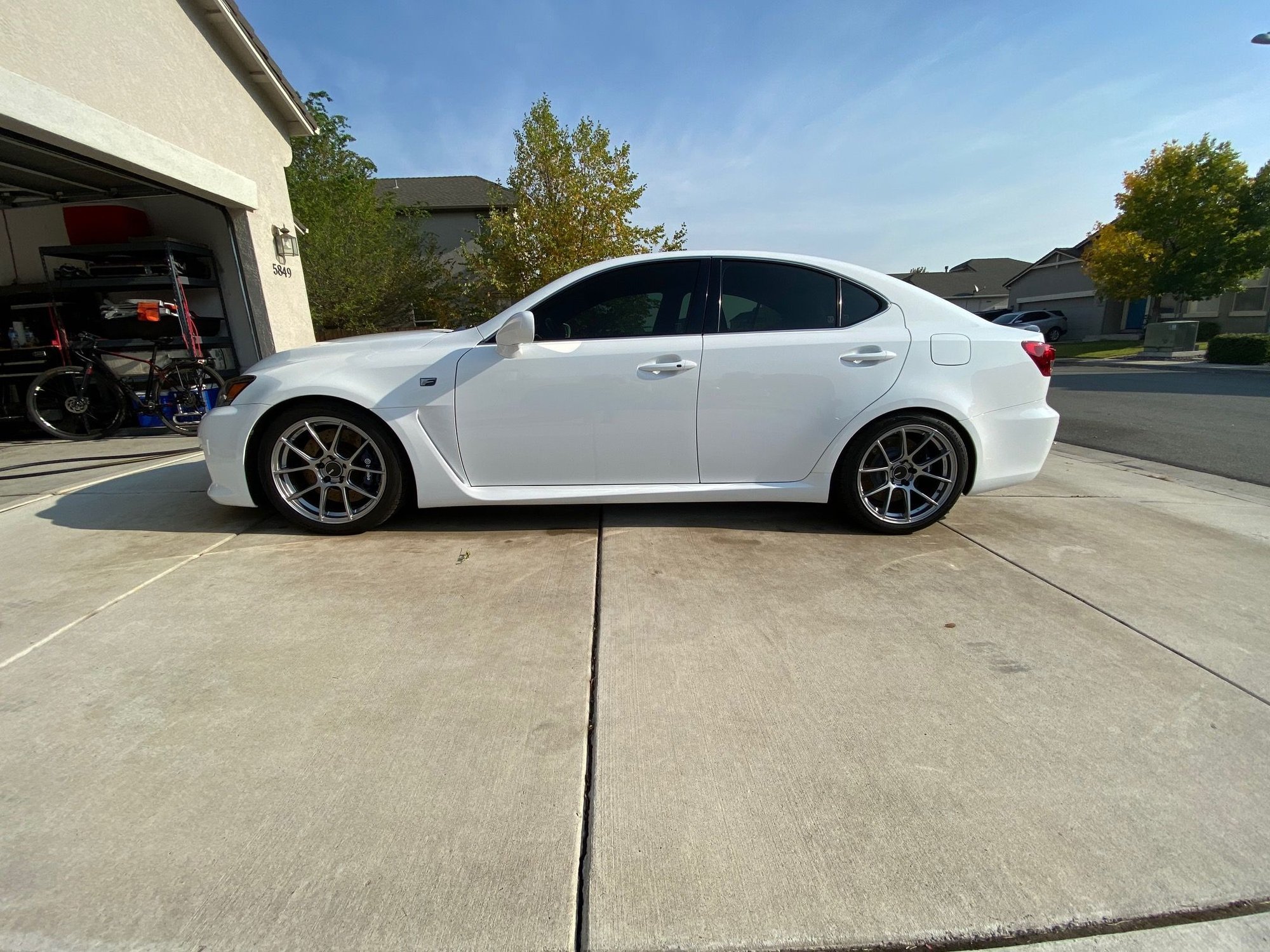 2014 Lexus IS F -  - Used - VIN jthbp5c24e5011560 - 64,000 Miles - 8 cyl - 2WD - Automatic - Sedan - White - Reno, NV 89502, United States