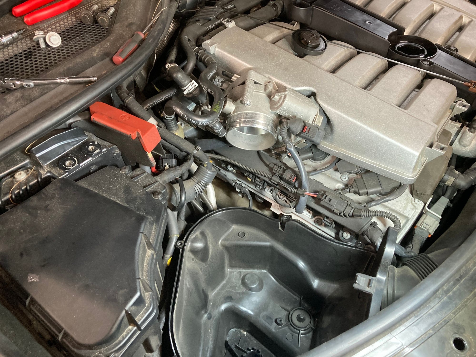Did air filters since I took the boxes out anyway to inspect the sides of engine 