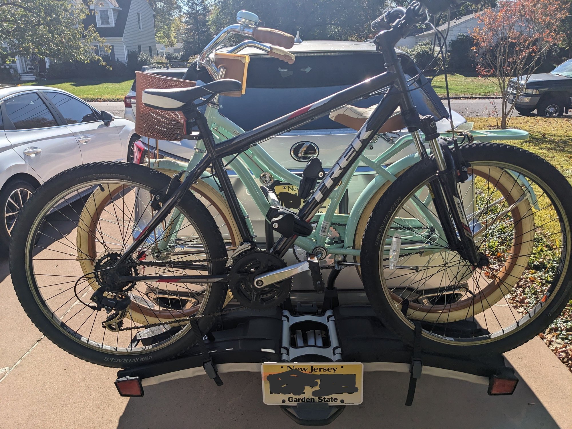Loaded up the bikes for a ride at Washington's Crossing Tow Path today.