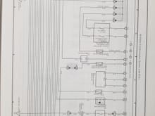 This is sheet one of the schematics.  It shows the two switches tied jnto the Multiplex Communications System ECU as well as the ignition switch.