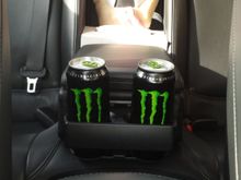 Back seat deco...Taz & Monster...what y'all think?