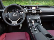 2016 IS300 AWD Interior