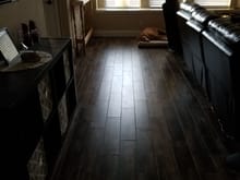 Love the way our floors turned out.  Lots of work though.