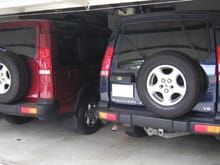 Back when we had two SUVs in the garage, also. 