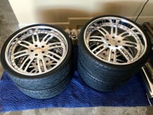 Zone (2008) 3pc Forged Wheels in Mint Condition