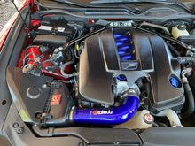 Installed a Takeda intake, and RR Racing carbon fiber heat cover.