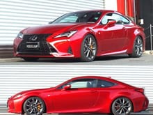 RSR Besti Coilovers for Lexus RC350 2015+