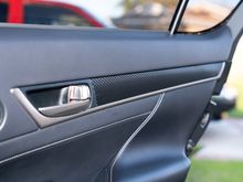 Rear passenger door