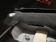 The eye bolts beneath the seats for 6 point attachment 