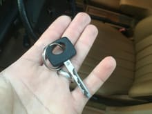 Single key, I hear these are cheap to have the dealer make spares for so I'll be asking them for 3 spares. 