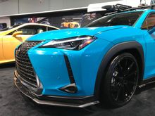 lexus ux front splitter