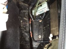 My pass. Side trunk looks like this; so what wiring is it???

It's so annoying; I can't even lock my doors now, 'cus the alarm goes off about every 20min.