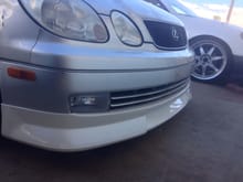 Authentic WALD front lip..