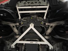 4 point front and 3 point front/mid subframe bars