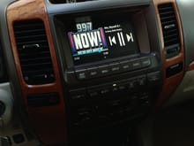VLine Web Radio Interface in Lexus