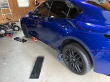 Up on Jack stands for the winter 