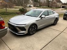 Rental car for the crashed sonata is.....another sonata lol!