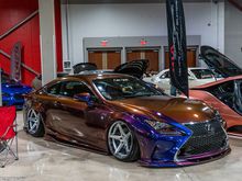 Lexus RC full splitter lip kit 