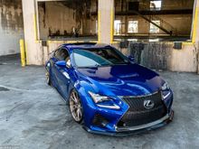 lexus rcf front lip body kit