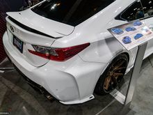 lexus rcf rear spats