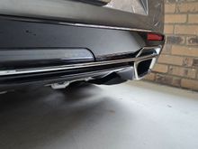 quad exhaust is invisible.