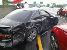 Lexus wreck 2