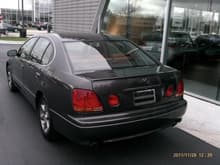 Ready to go home for the 1st time. 2003 Lexus GS300 Sport Design