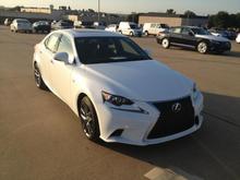 2014 Lexus IS 350 F  Ultra White/Black