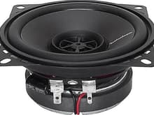 ...the Rockford Fosgate R14X2 has only a black & red connection.