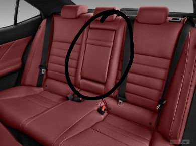 OTCPP Car Purse Handbag Holder Between Seats for LEXUS IS300h/ES