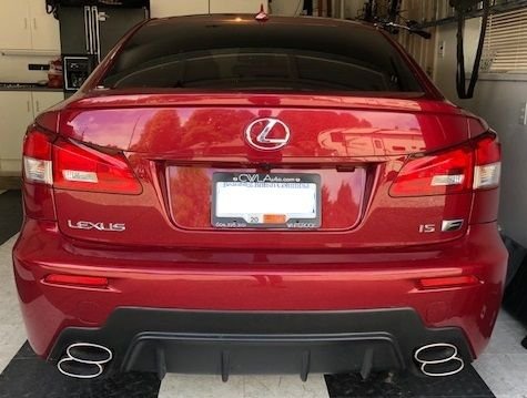 2009 Lexus IS F - 2009 Lexus ISF Canadian Car Matador Red Black Interior - Used - VIN JTHBP262195006090 - 128,000 Miles - 8 cyl - 2WD - Automatic - Sedan - Red - Vancouver, BC V4K4Z2, Canada