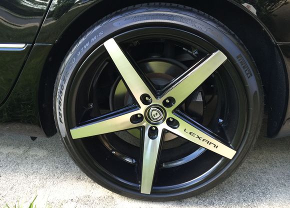 Lexus Ls 430 20 Inch Lexani On Pirelli Pzero