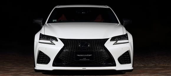 Artisan Spirits Sports Line Black Label Kit for Lexus GS F: Front Lip
