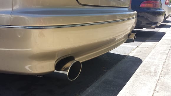 new exhaust put on 4/25/2014
