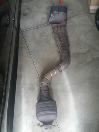 My OEM "Y" pipe or mid pipe, like other guy call in.