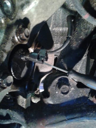 Sorry ,correction Before 4 bolts removal you have to remove ABS sensor plug.
Please use small screwdriver and apply pressure as on picture to loose connector .
Put connector behind brake calliper that is not on the way when start removing of hub 4 bolts.